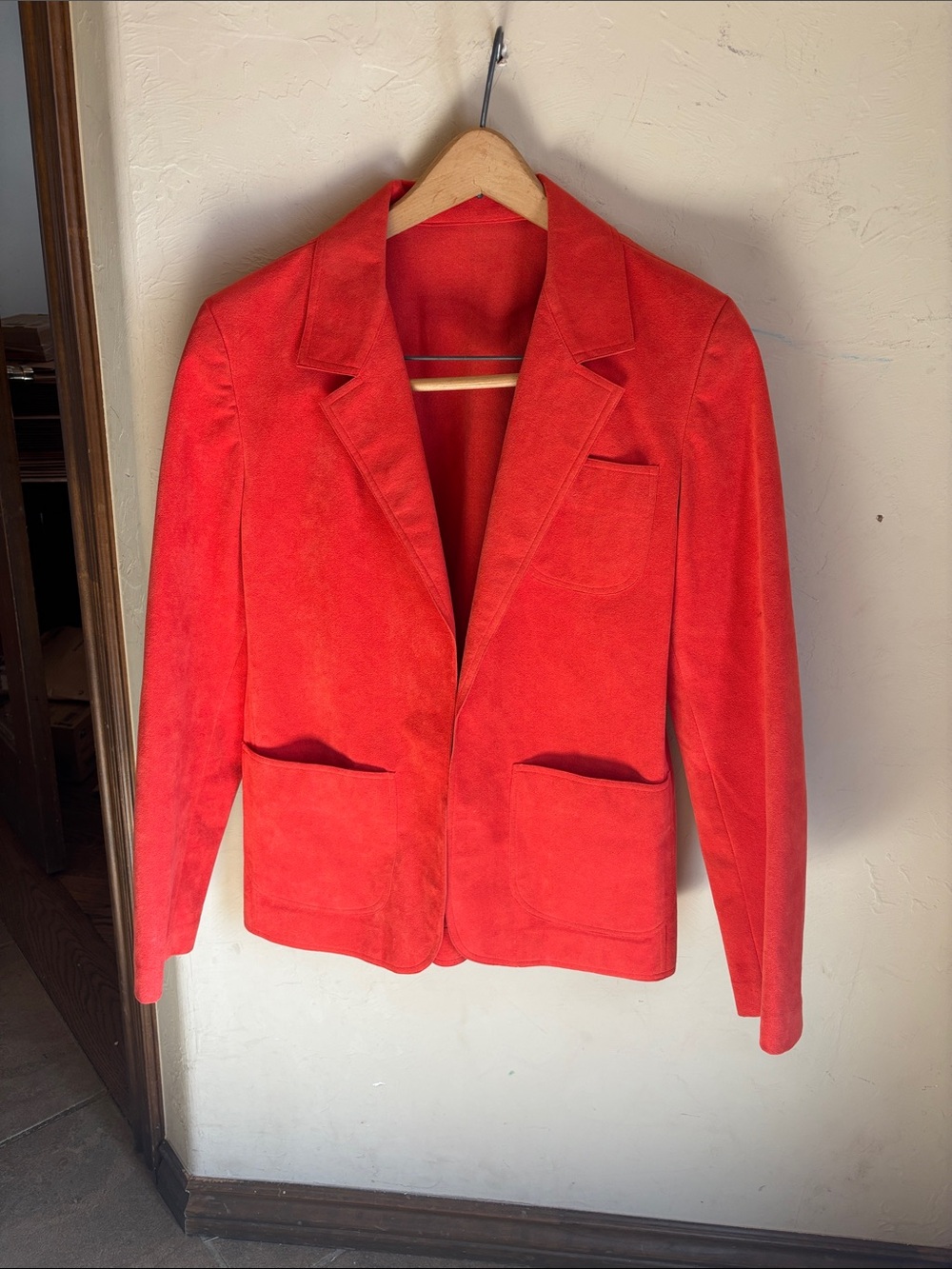 Vintage union made ultra suede blazer jacket! 10